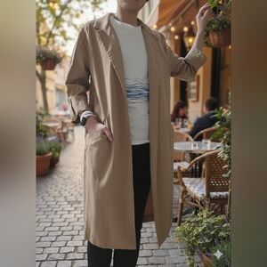 Simons Beige Trench Coat